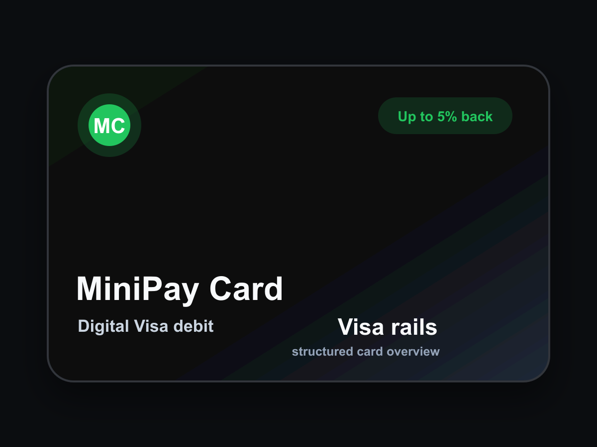 MiniPay Card Digital card